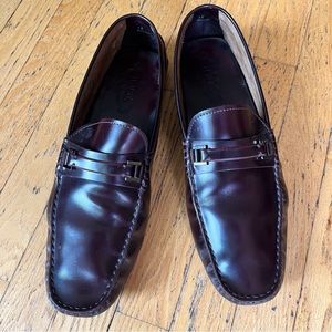 Tod’s Italy Gommino Cognac Leather Leather Moccasin- Size 12